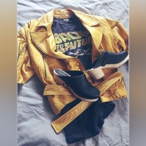 Vintage Andrew Marc Genuine Leather Moto Jacket(M)